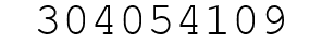 Number 304054109.
