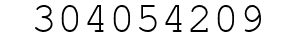 Number 304054209.