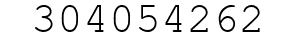 Number 304054262.