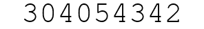 Number 304054342.