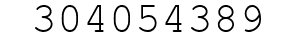 Number 304054389.