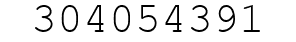 Number 304054391.