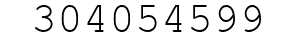 Number 304054599.