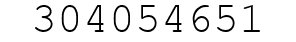 Number 304054651.
