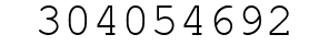 Number 304054692.