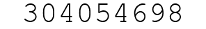 Number 304054698.