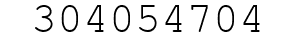 Number 304054704.