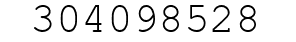 Number 304098528.