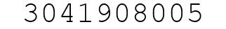 Number 3041908005.