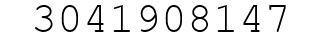 Number 3041908147.
