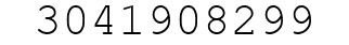 Number 3041908299.