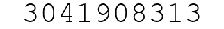 Number 3041908313.
