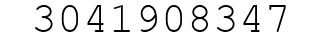 Number 3041908347.