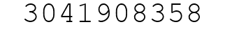 Number 3041908358.