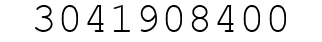Number 3041908400.
