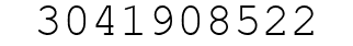 Number 3041908522.