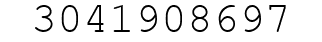 Number 3041908697.