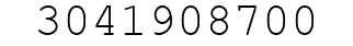 Number 3041908700.