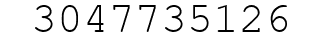 Number 3047735126.