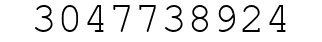 Number 3047738924.