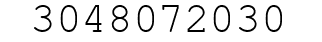Number 3048072030.