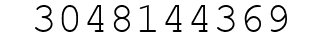 Number 3048144369.