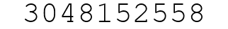 Number 3048152558.