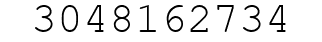 Number 3048162734.