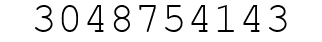 Number 3048754143.