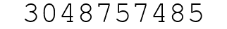 Number 3048757485.