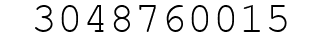 Number 3048760015.