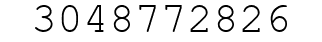 Number 3048772826.