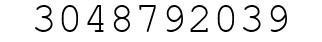 Number 3048792039.