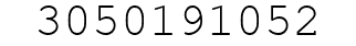 Number 3050191052.