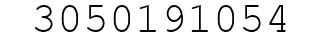 Number 3050191054.