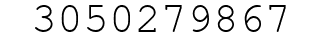 Number 3050279867.