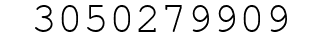 Number 3050279909.