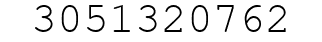 Number 3051320762.