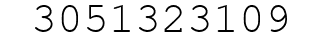 Number 3051323109.