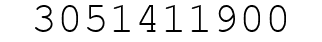 Number 3051411900.