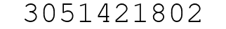 Number 3051421802.