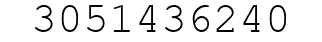 Number 3051436240.