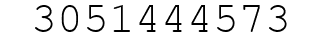 Number 3051444573.