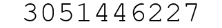 Number 3051446227.