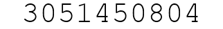 Number 3051450804.