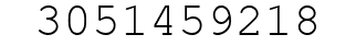 Number 3051459218.
