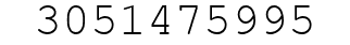 Number 3051475995.