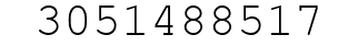 Number 3051488517.