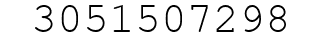 Number 3051507298.