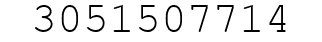 Number 3051507714.
